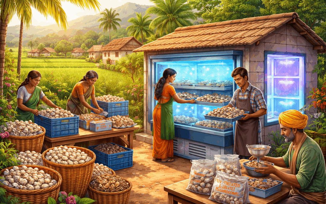 Turning Humble Mushrooms into a Vitamin D Vehicle